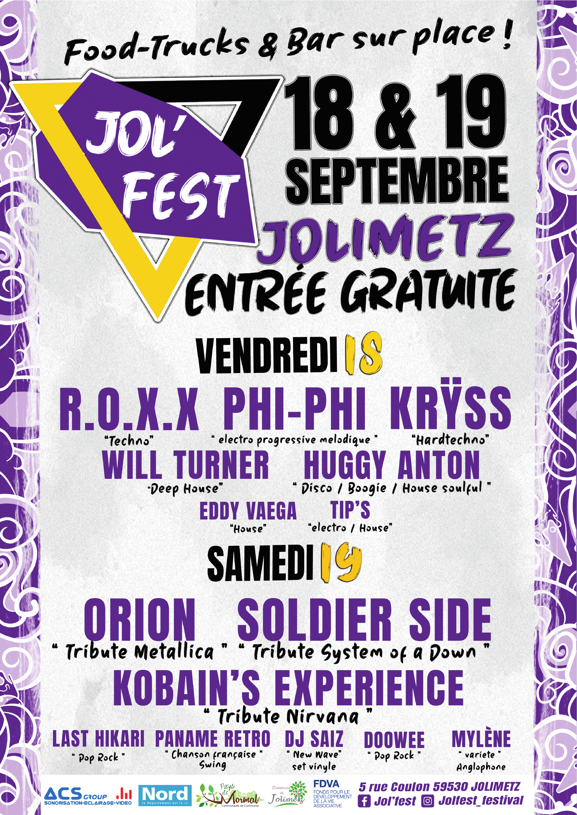 Affiche officielle JOL'FEST 2026